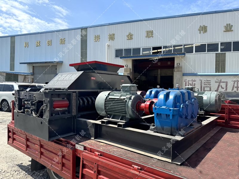 時產60-80噸河卵石對輥製砂機，為水利工程提供堅實保障